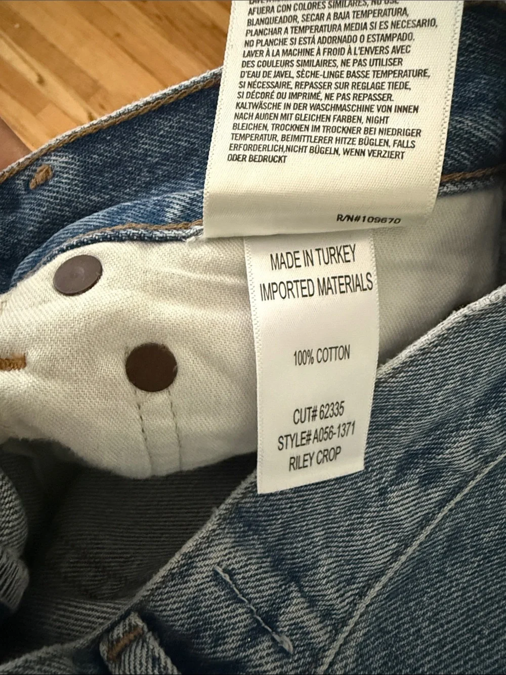 Agolde Riley Jeans - Picture 6 of 6